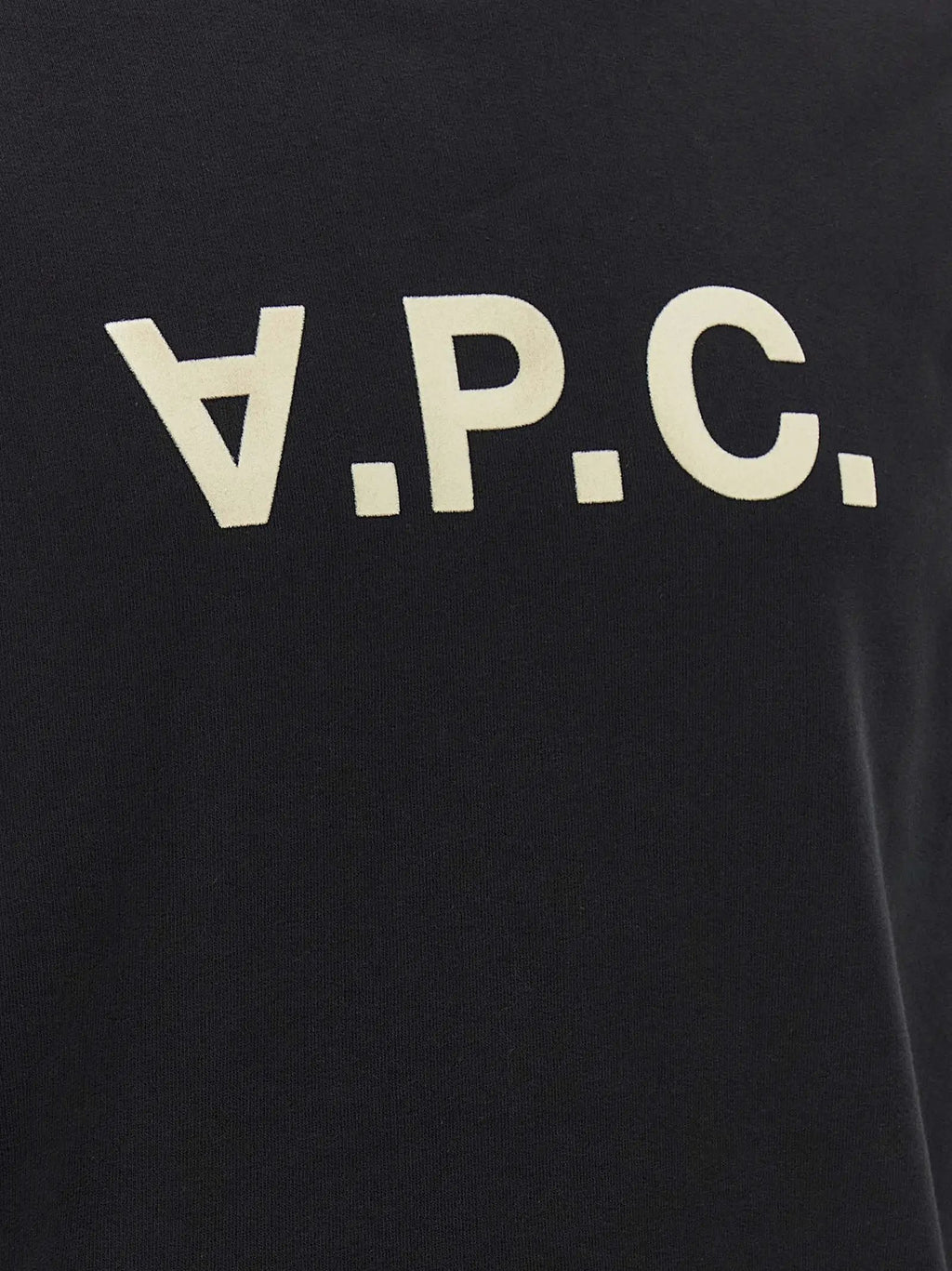 Sweat à capuche en coton noir A.P.C.