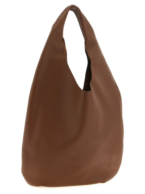 Sac porté épaule A.P.C. en cuir de vachette marron