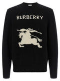 Burberry Black Wool Cardigan