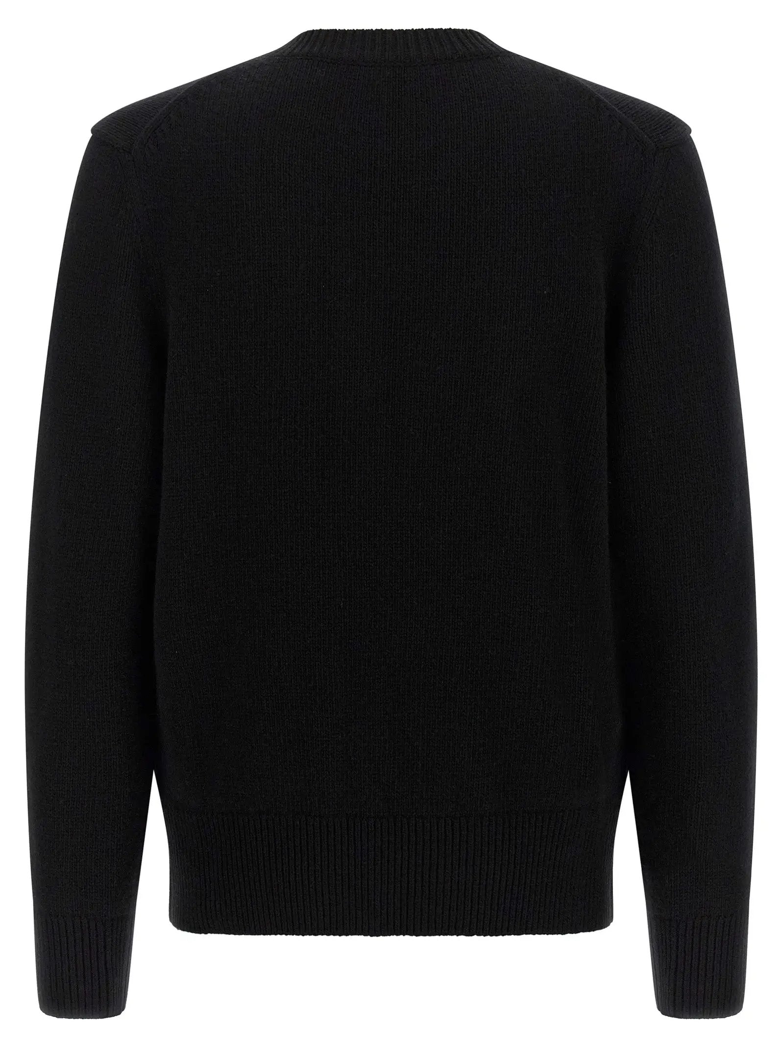 Burberry Black Wool Cardigan