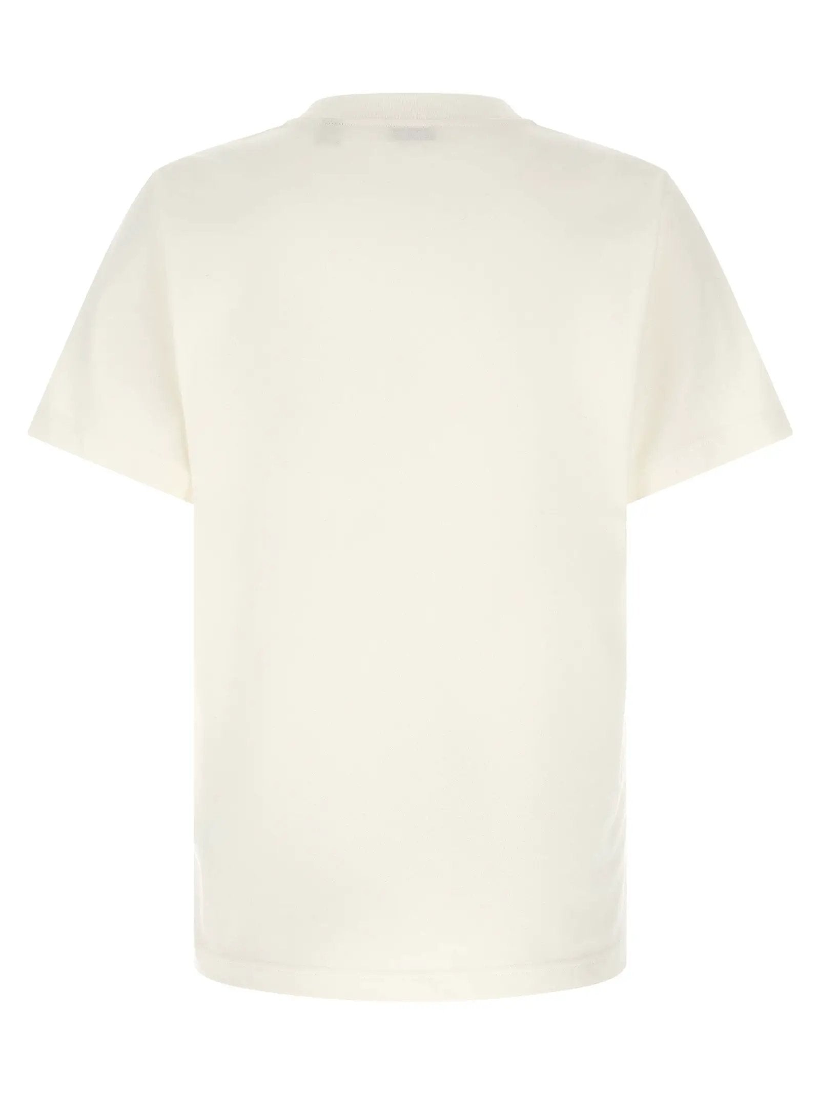 Burberry White Cotton T-Shirt