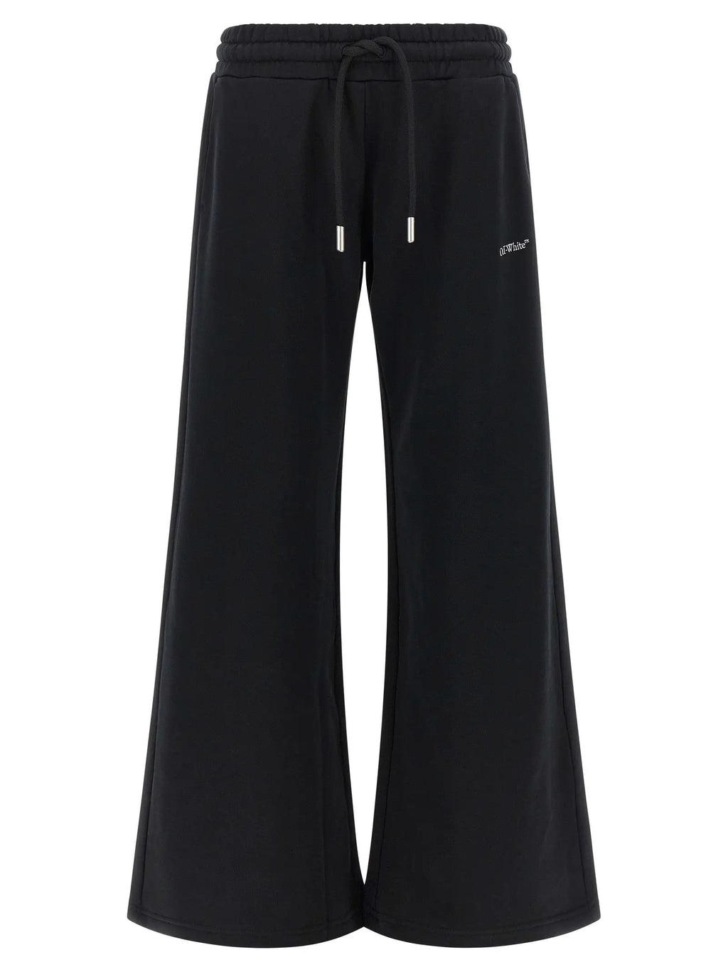 Off-White Black Cotton Joggers (Workout Pants)