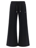 Off-White Black Cotton Joggers (Workout Pants)