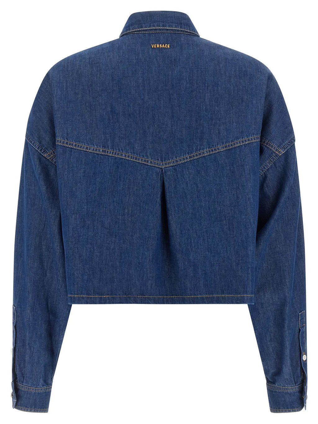 Chemisier Versace en coton bleu