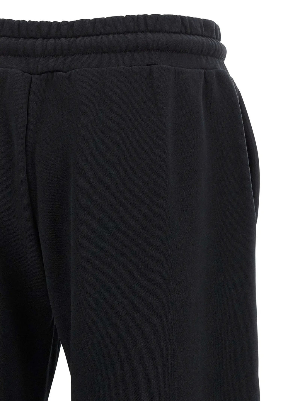 Off-White Black Cotton Joggers (Workout Pants)