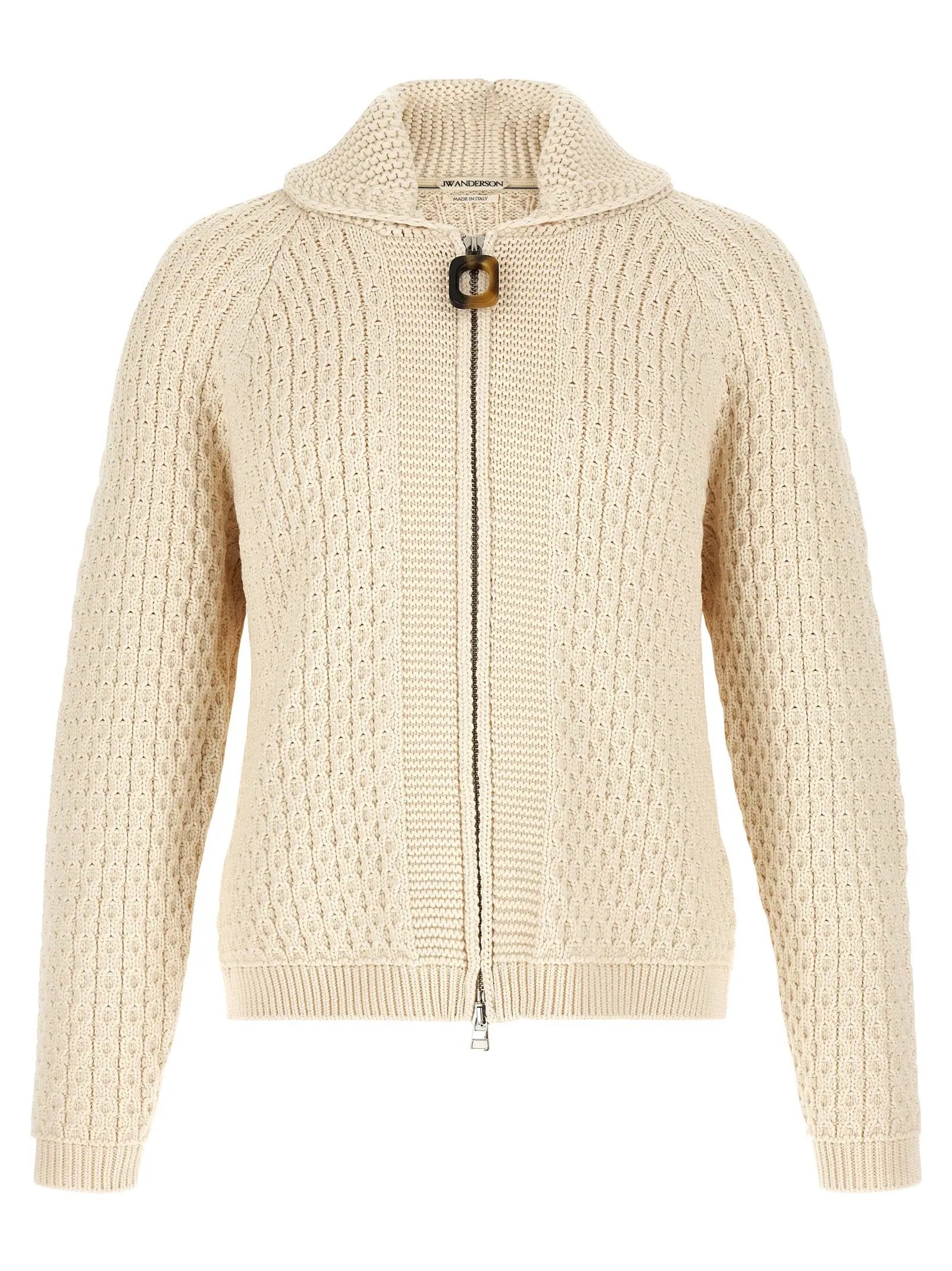 J.W.Anderson White Cotton Cardigan