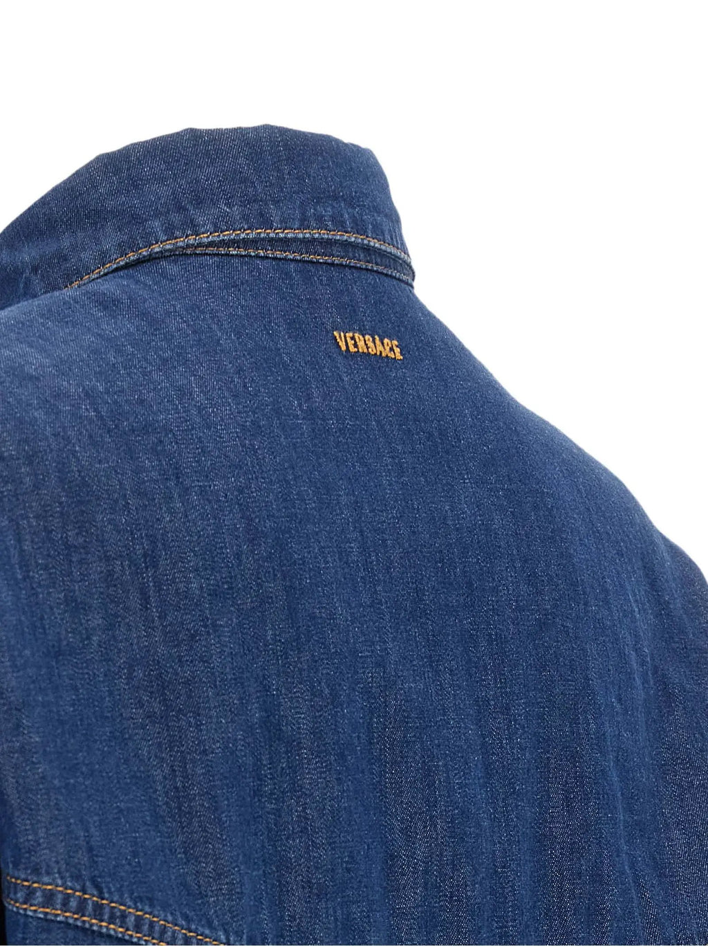 Chemisier Versace en coton bleu