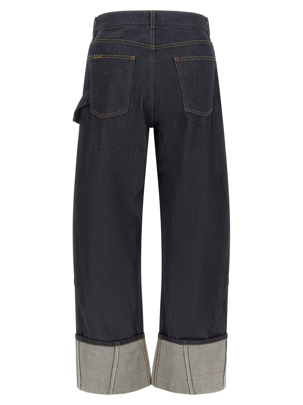 J.W.Anderson Blue Cotton Straight-Leg Jeans