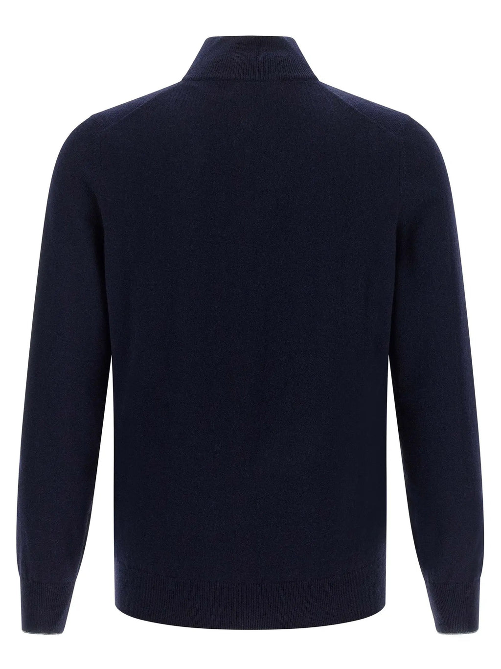 Cardigan Brunello Cucinelli bleu en cachemire