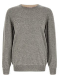 Brunello Cucinelli Gray Cashmere Cardigan