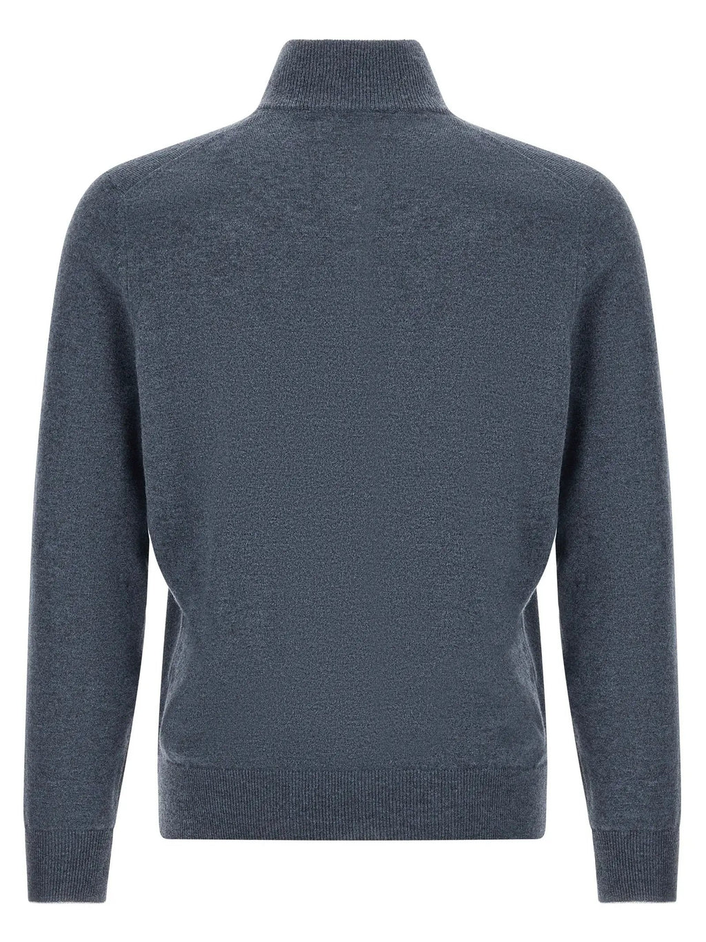 Brunello Cucinelli Blue Cashmere Cardigan