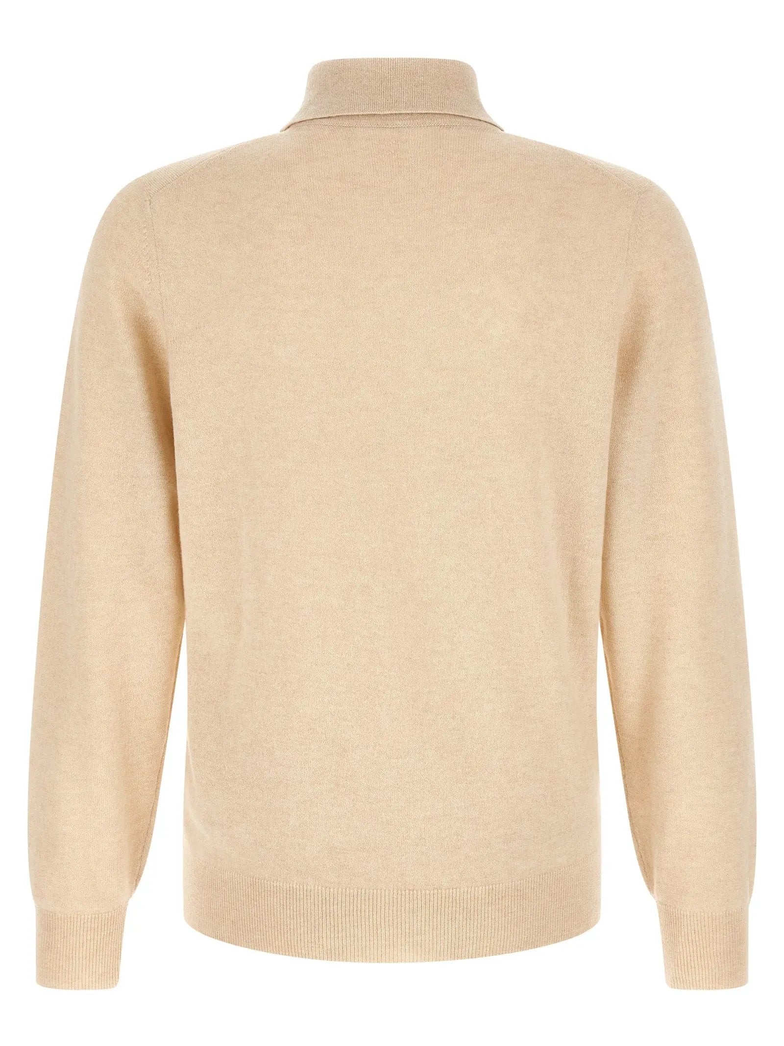 Brunello Cucinelli Polo en cachemire beige