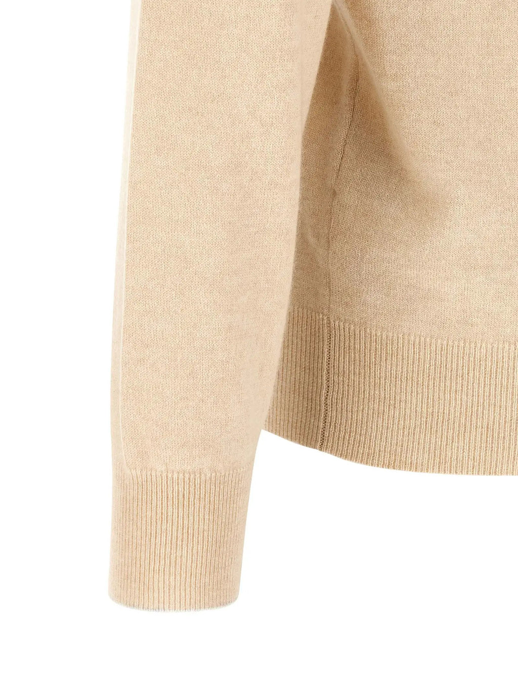 Brunello Cucinelli Polo en cachemire beige