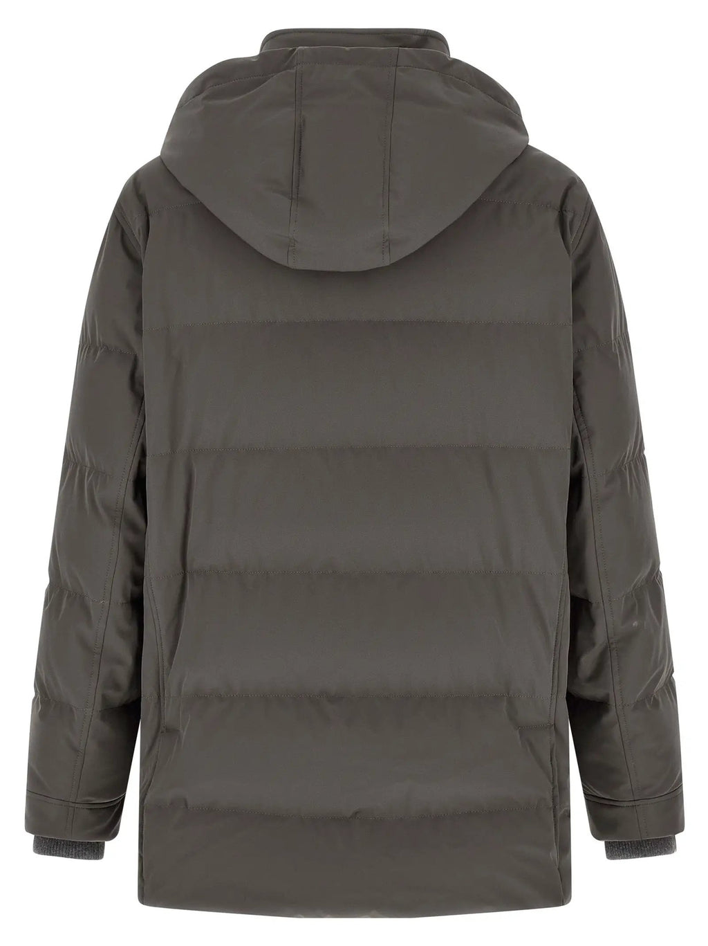 Parka Brunello Cucinelli en polyamide gris