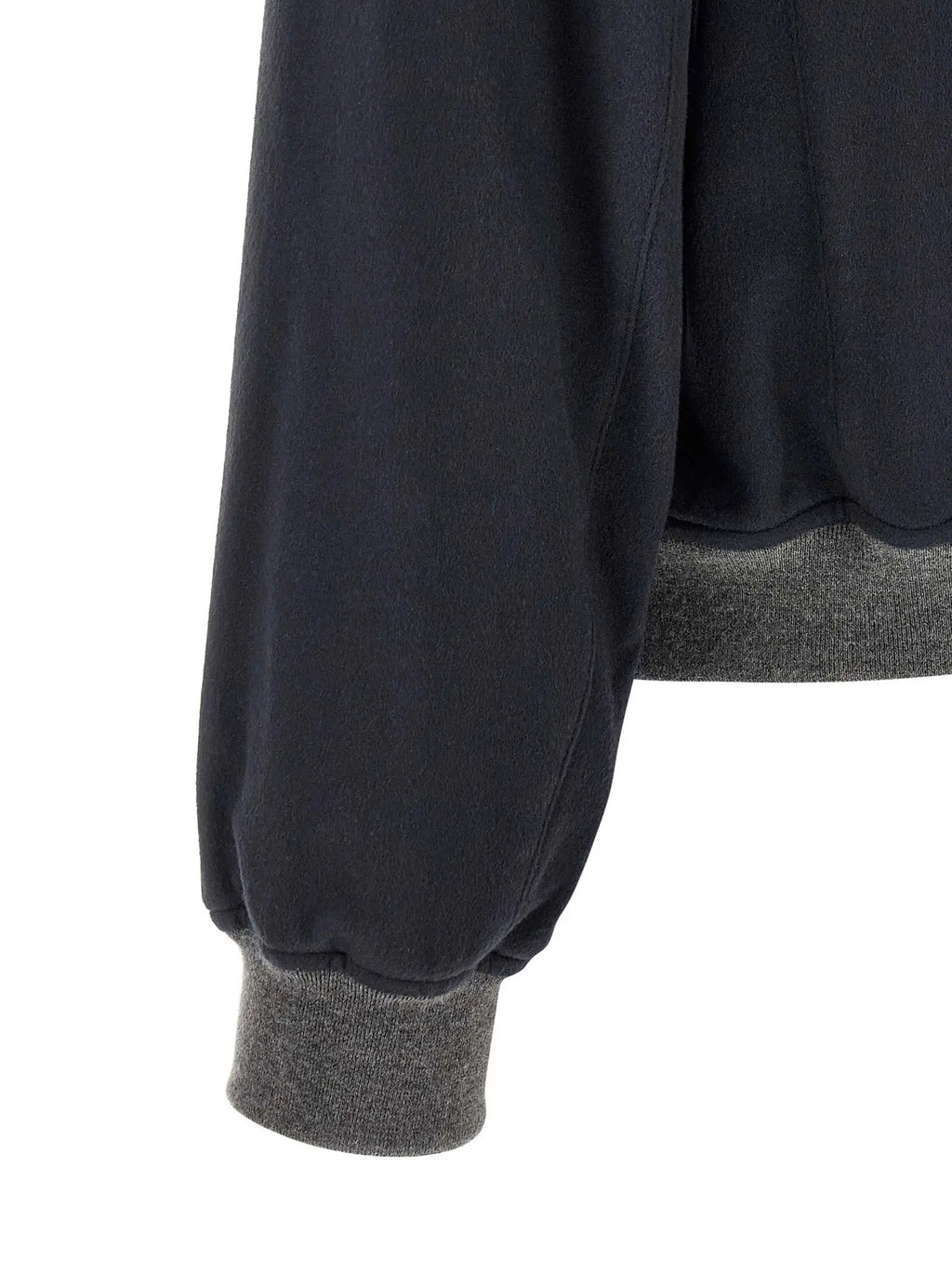 Brunello Cucinelli Blue Cashmere Bomber