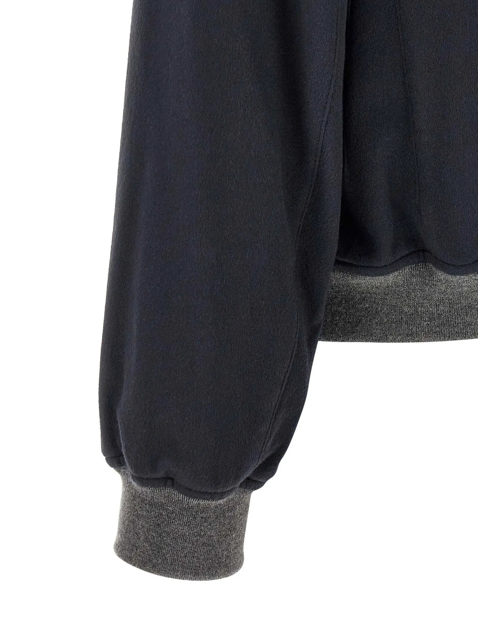 Brunello Cucinelli Blue Cashmere Bomber