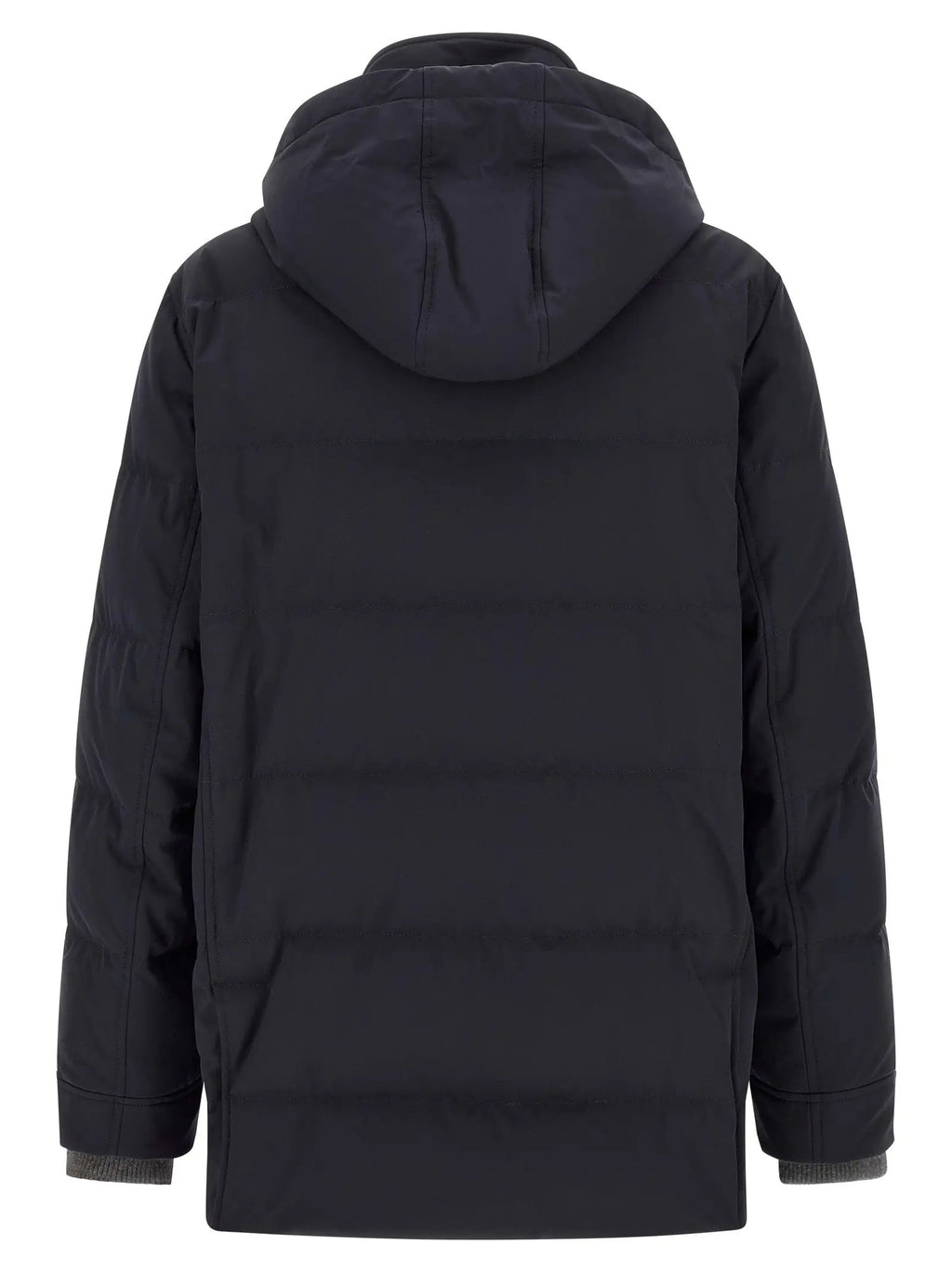 Parka Brunello Cucinelli en polyamide bleu