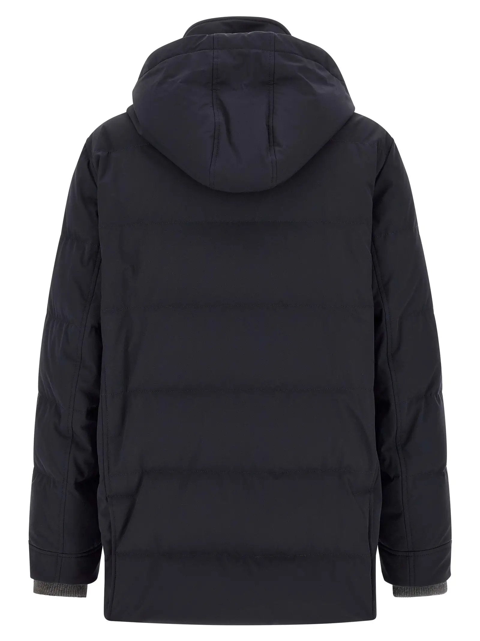 Parka Brunello Cucinelli en polyamide bleu