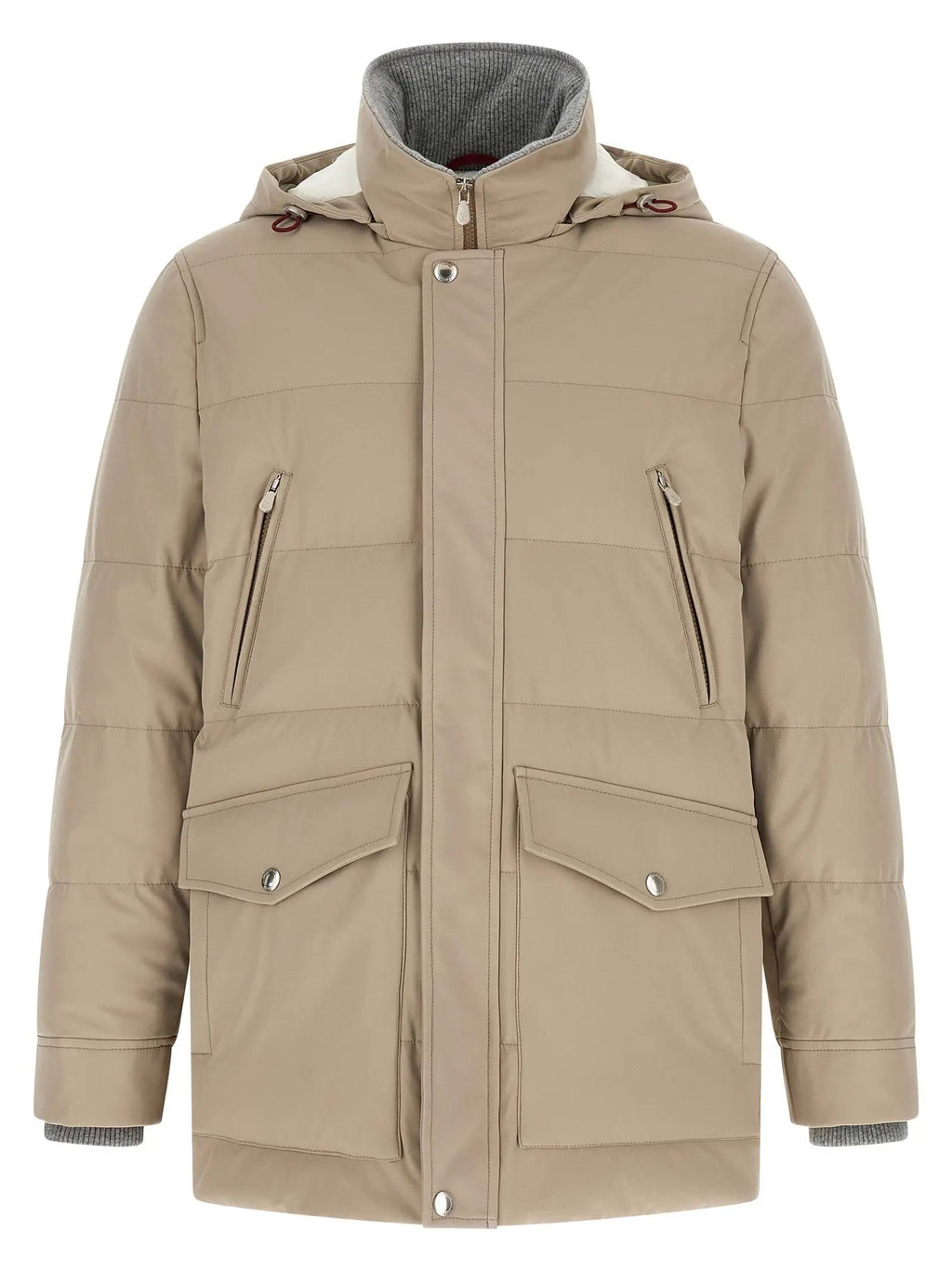 Parka Brunello Cucinelli en Polyamide Beige