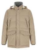 Parka Brunello Cucinelli en Polyamide Beige