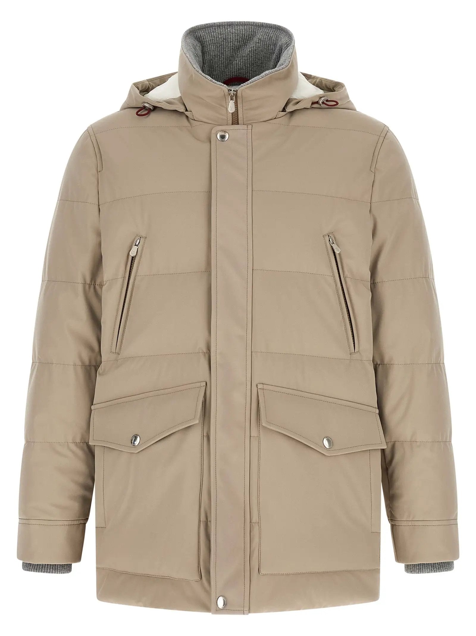 Parka Brunello Cucinelli en Polyamide Beige