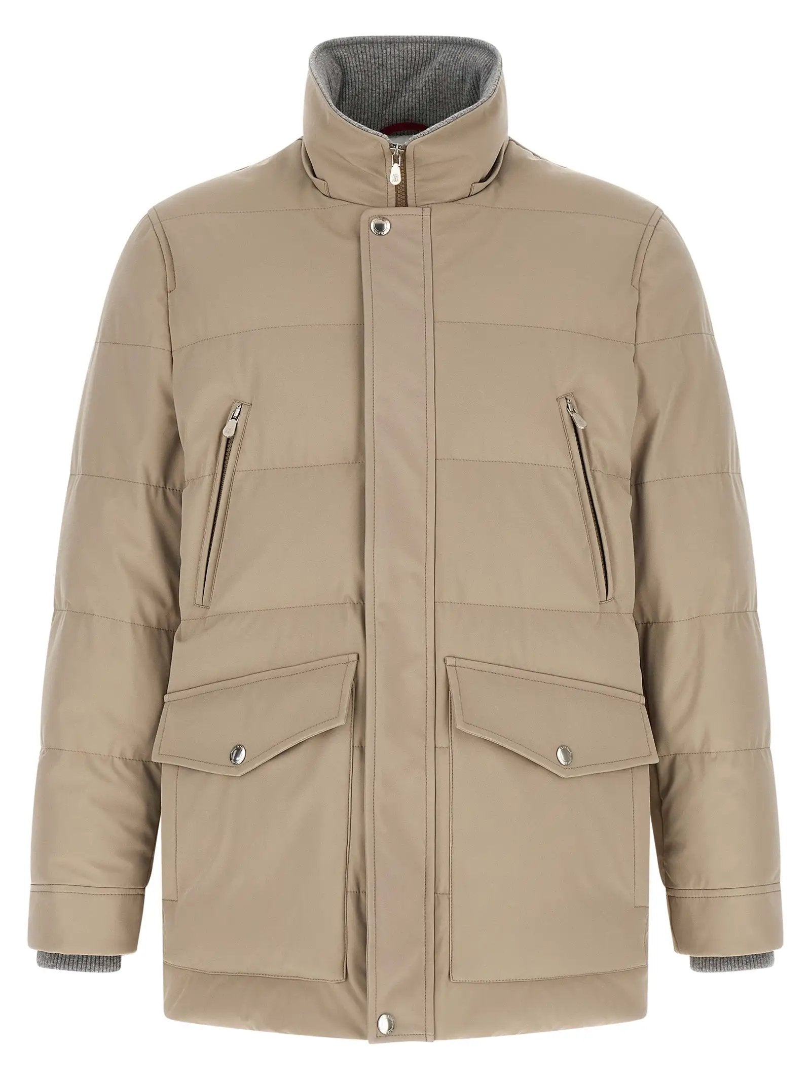 Parka Brunello Cucinelli en Polyamide Beige