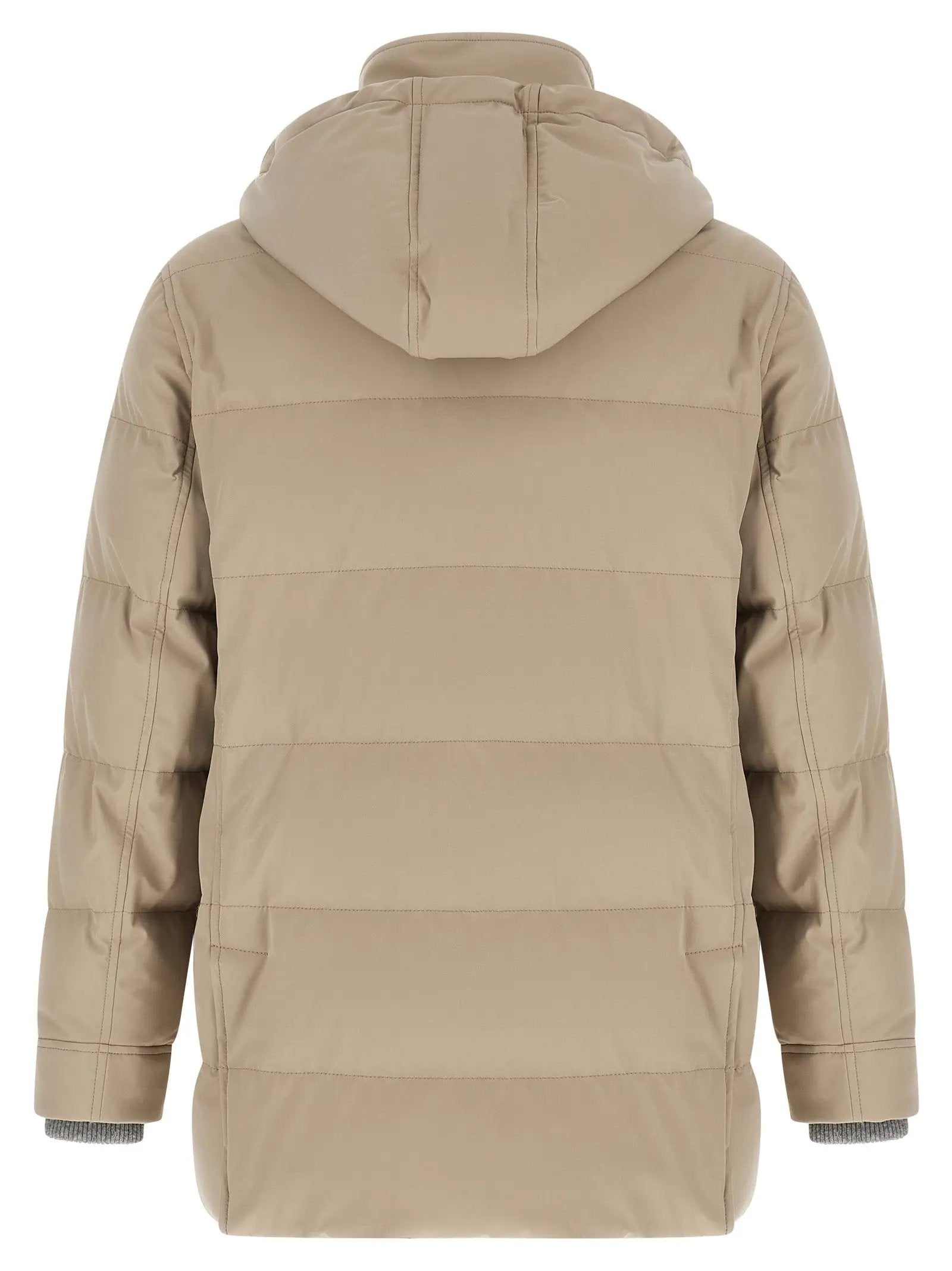 Parka Brunello Cucinelli en Polyamide Beige