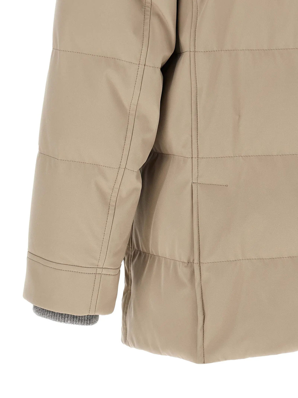 Parka Brunello Cucinelli en Polyamide Beige
