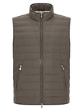 Brunello Cucinelli Bicolor Polyester Sleeveless Jacket
