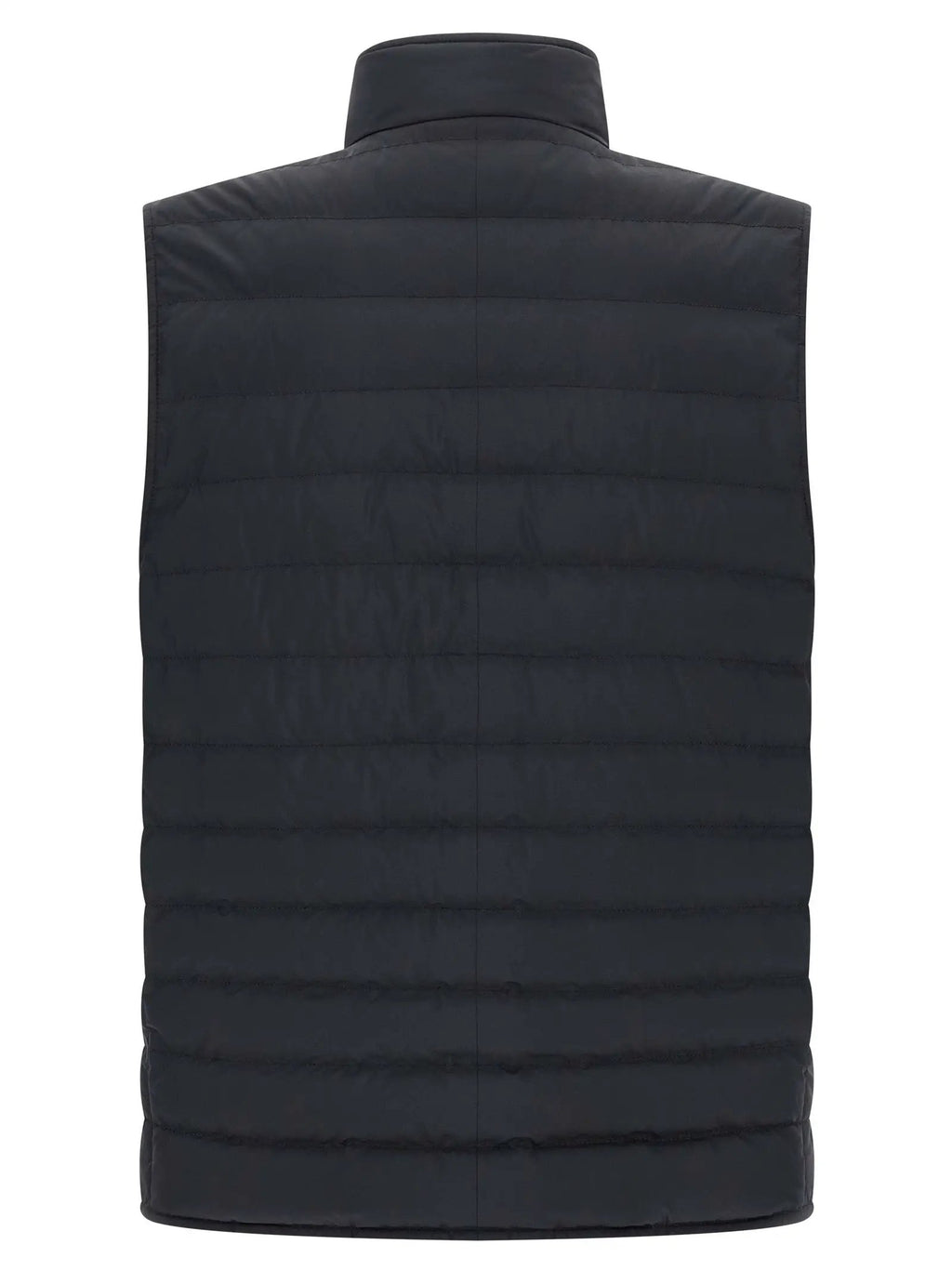 Veste sans manches Brunello Cucinelli en polyester bleu