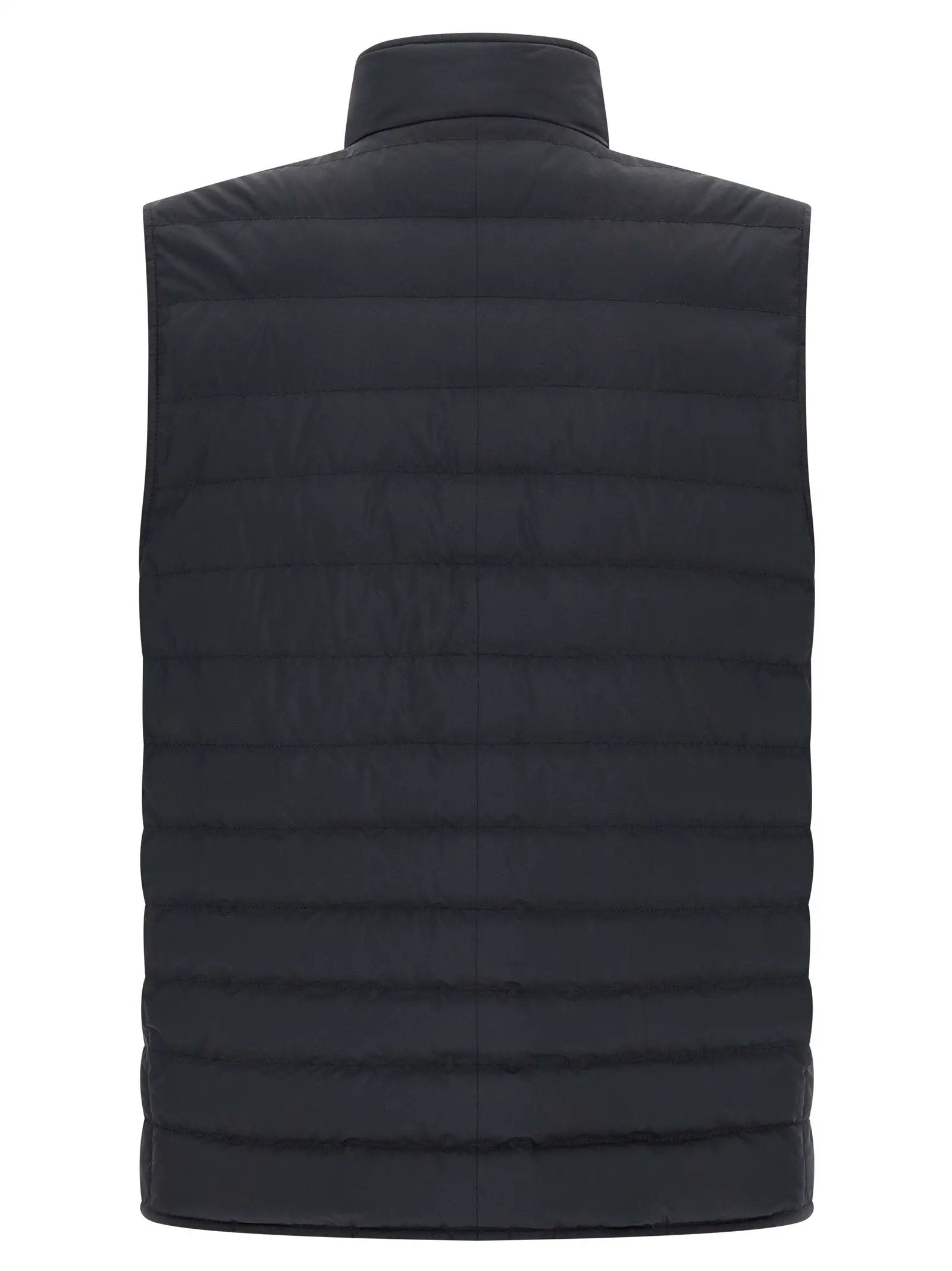 Veste sans manches Brunello Cucinelli en polyester bleu