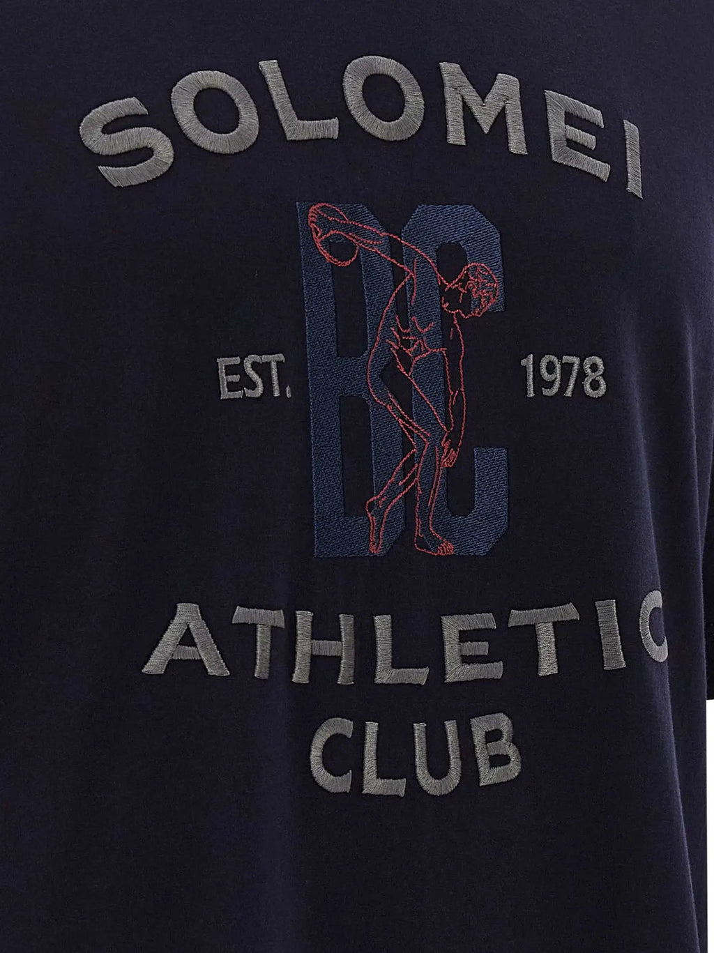 Brunello Cucinelli Blue Cotton T-Shirt