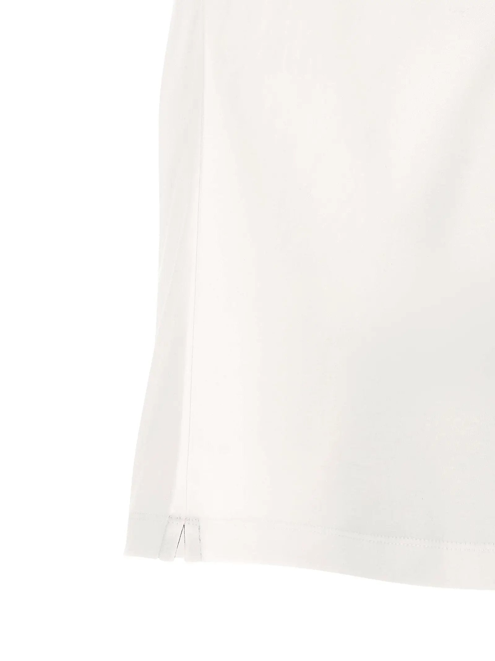 T-shirt en coton blanc Brunello Cucinelli