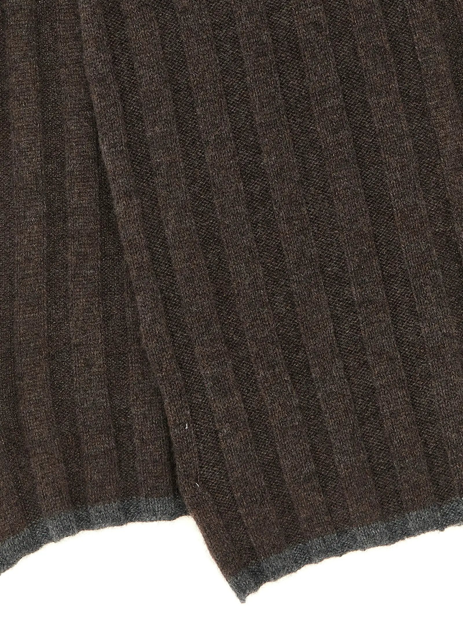 Brunello Cucinelli Brown Cashmere Scarf