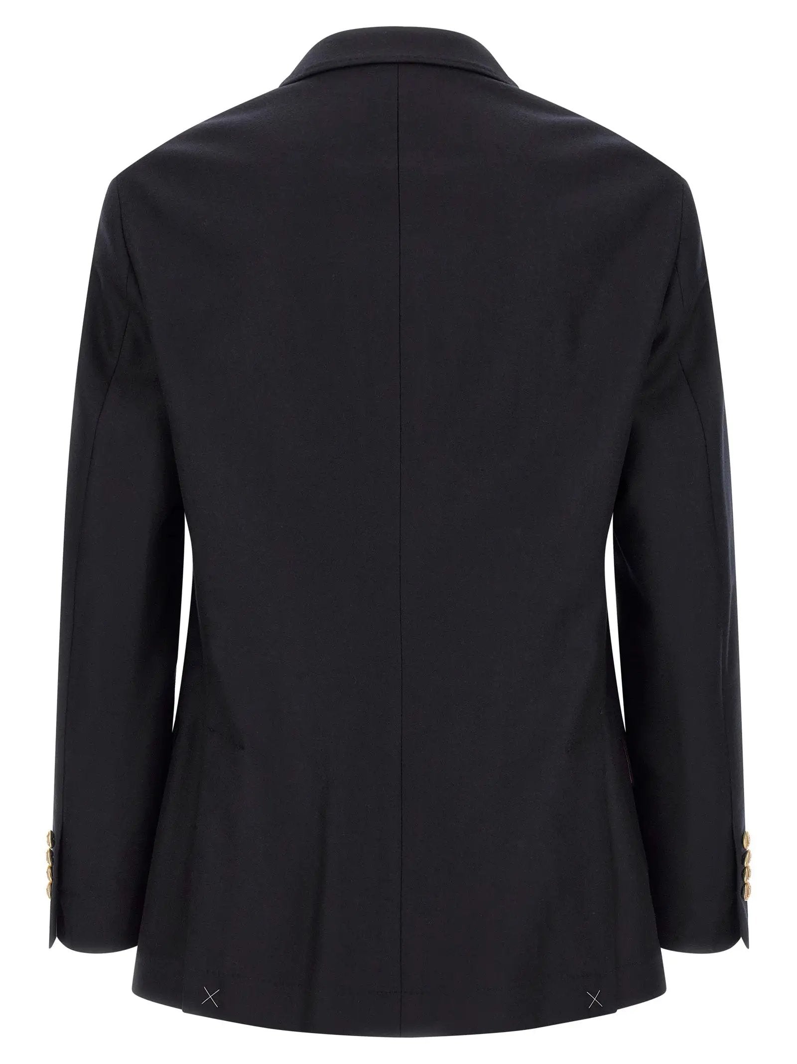 Brunello Cucinelli Blue Virgin Wool Blazer