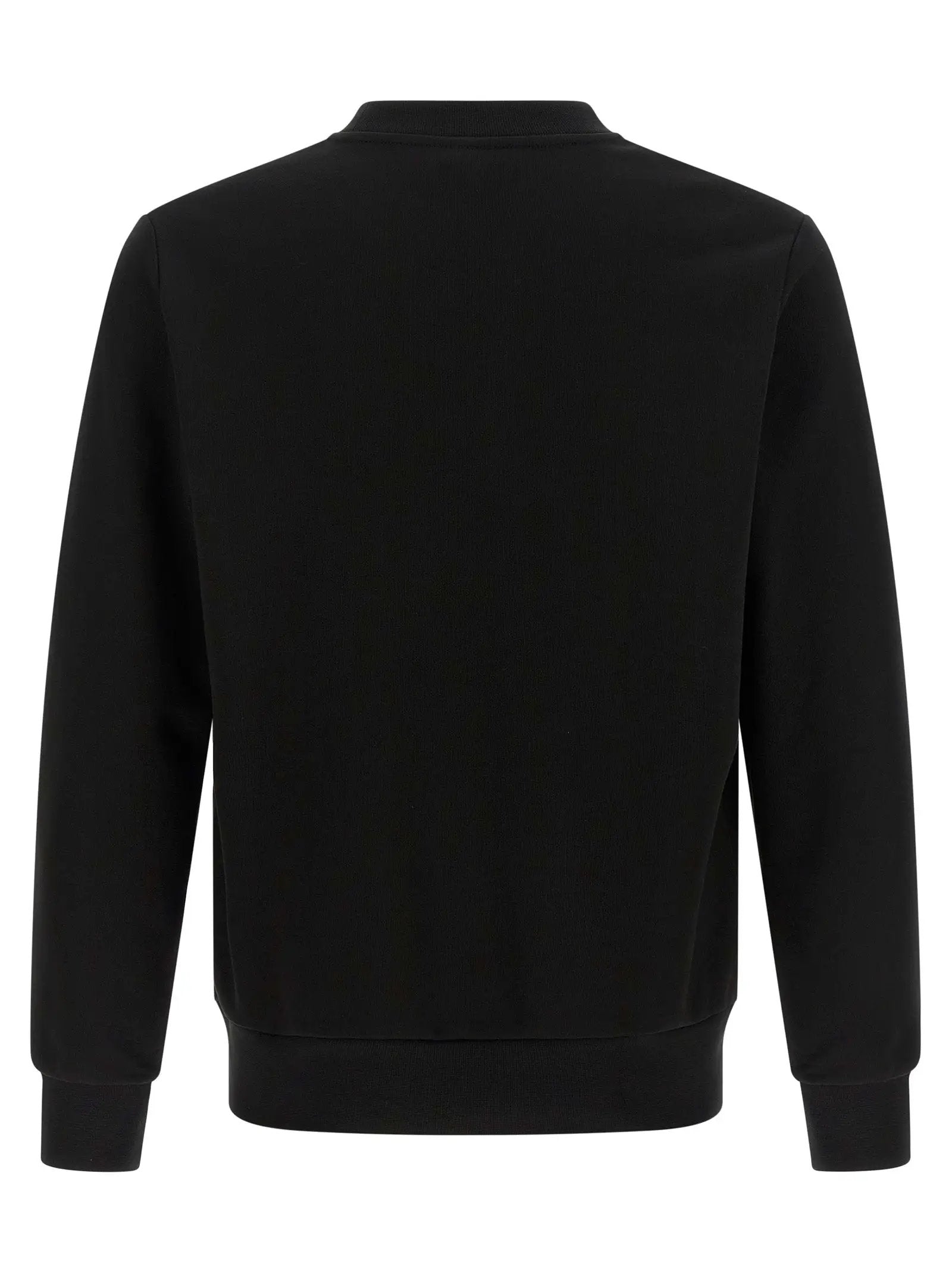 Lacoste Black Cotton Sweatshirt