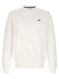 Lacoste White Cotton Sweatshirt