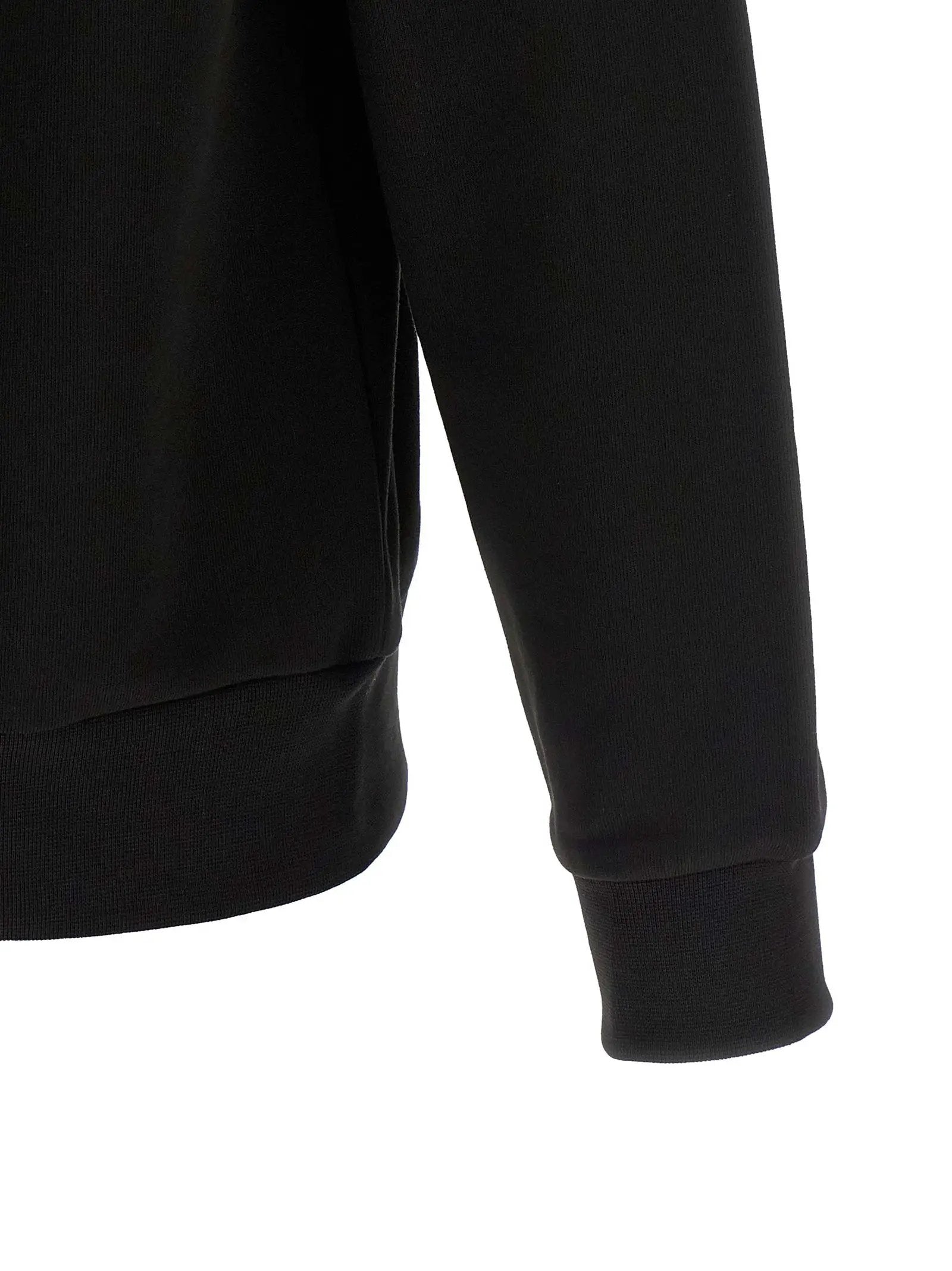 Lacoste Black Cotton Sweatshirt
