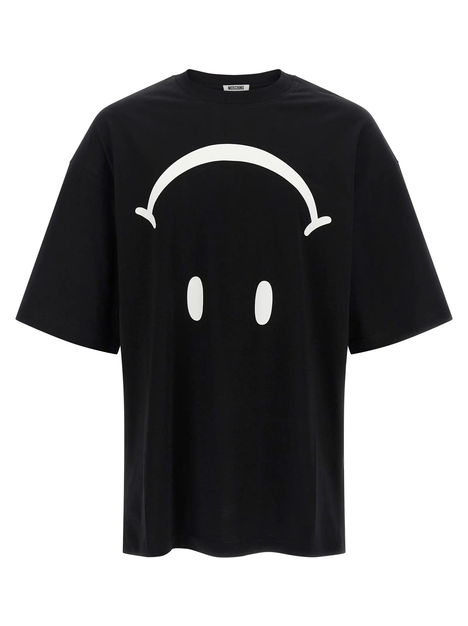 Moschino Bicolor Cotton T-Shirt