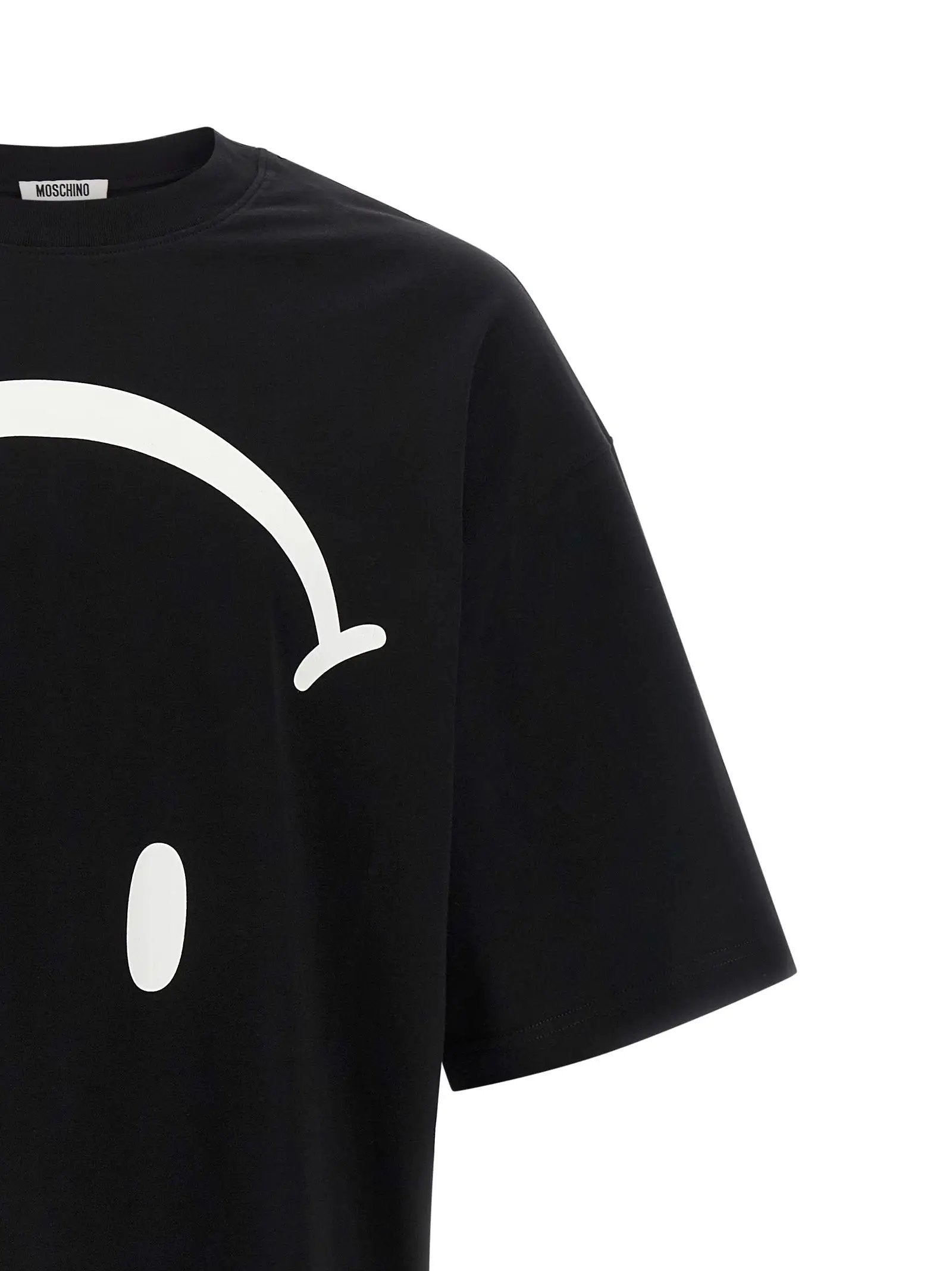 Moschino Bicolor Cotton T-Shirt
