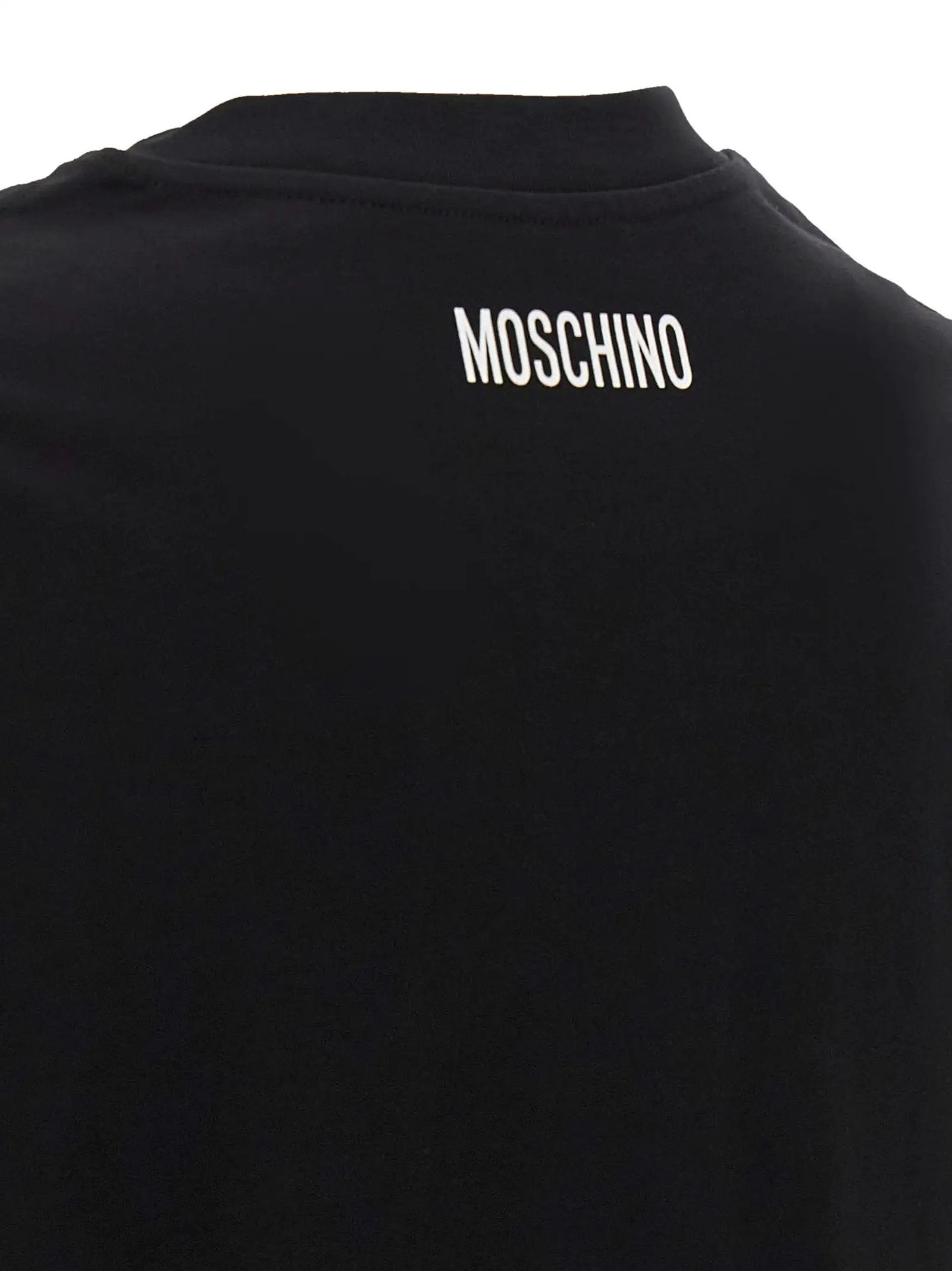 Moschino Bicolor Cotton T-Shirt