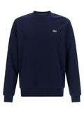 Lacoste Blue Cotton Sweatshirt