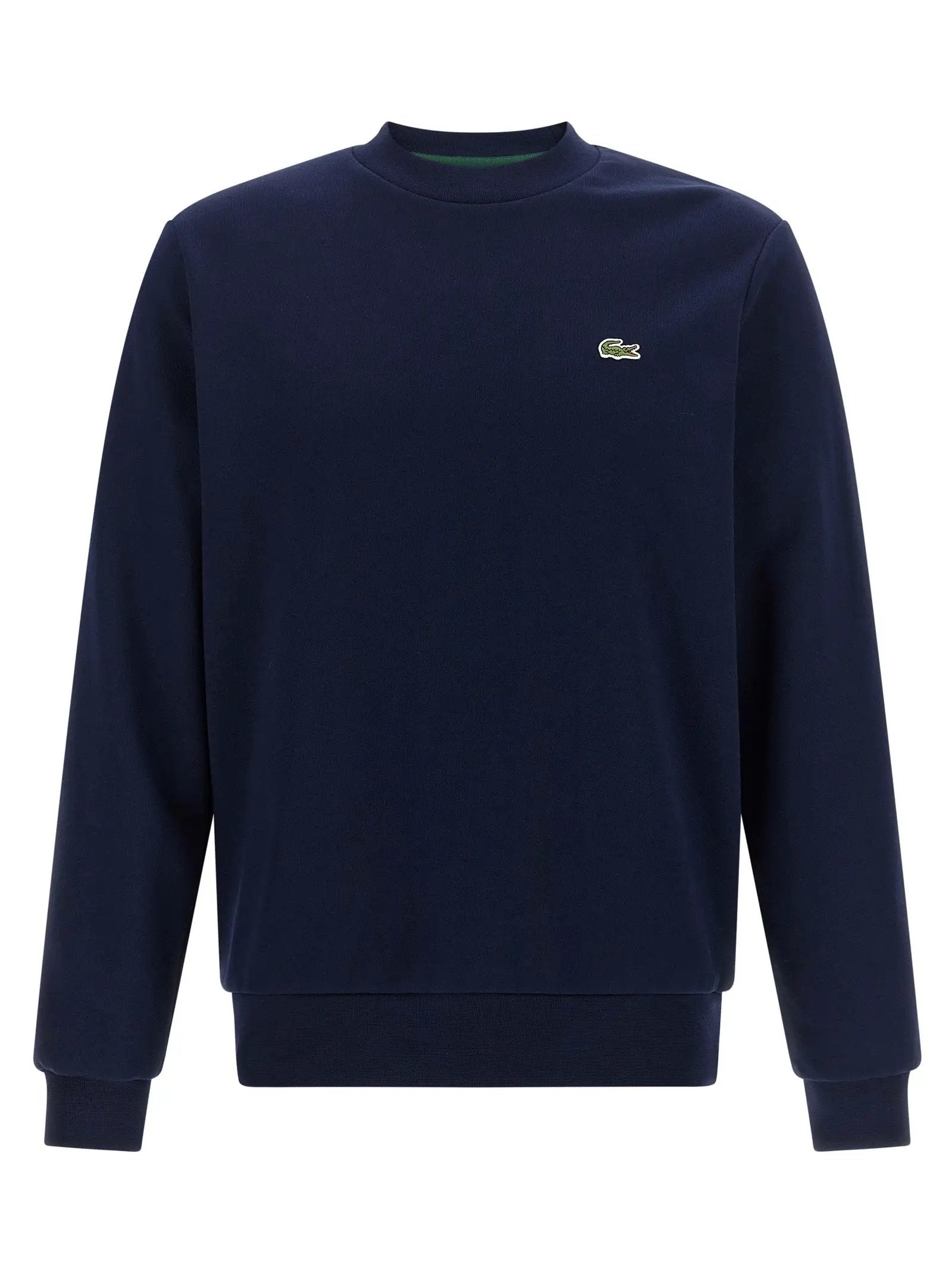 Lacoste Blue Cotton Sweatshirt