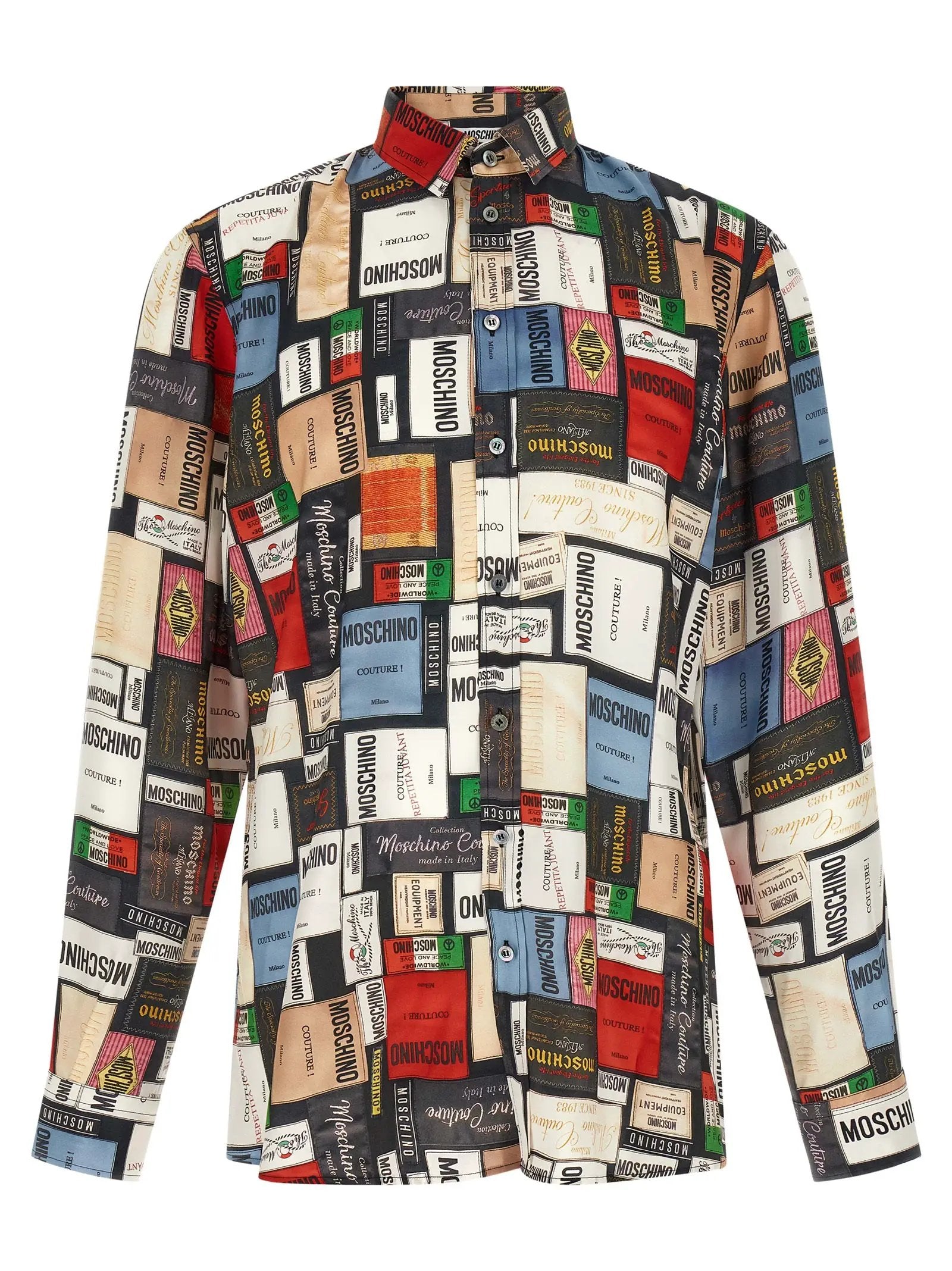 Moschino Multicolor Silk Blouse