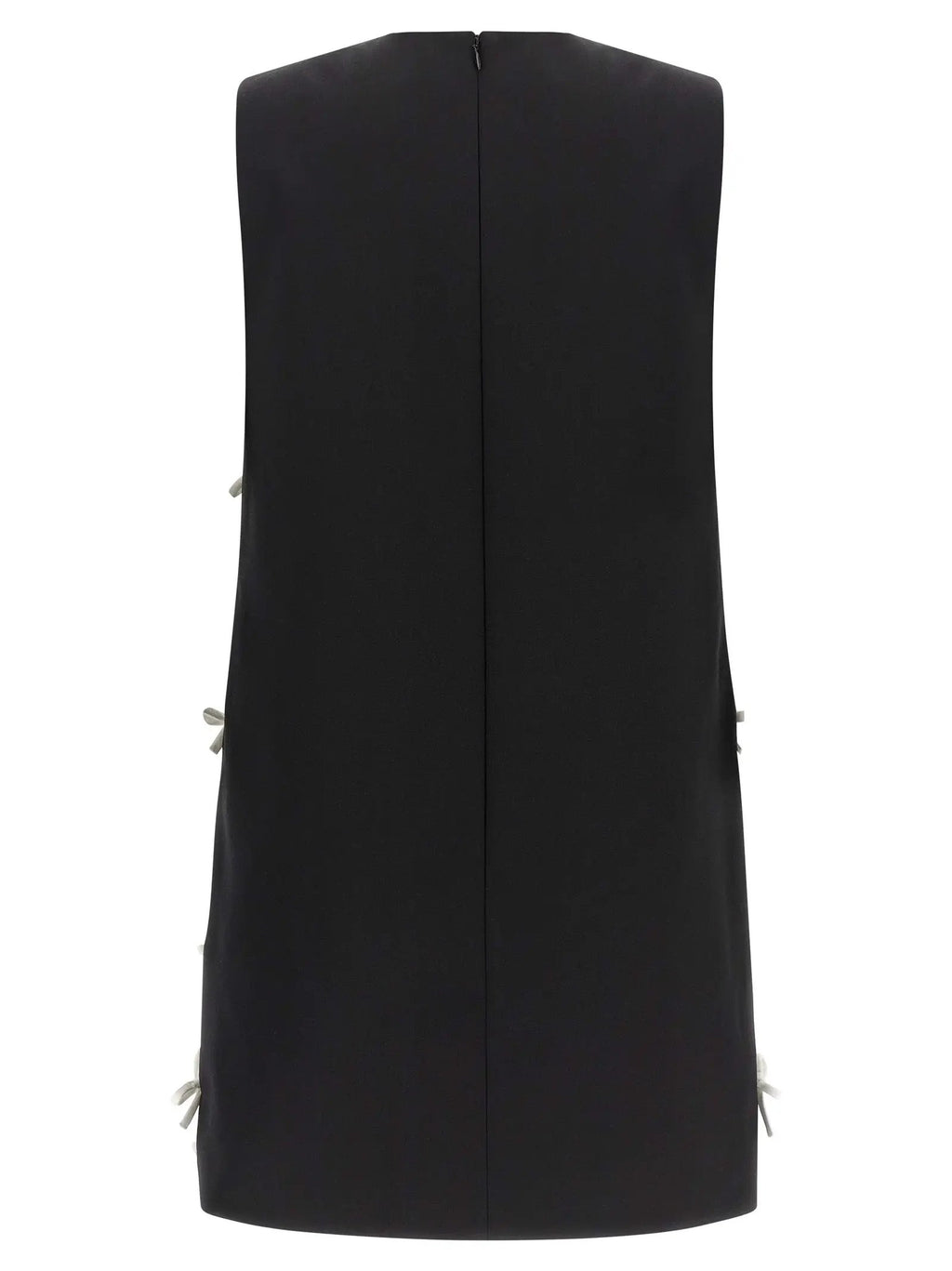 Moschino Bicolor Virgin Wool Short Dress