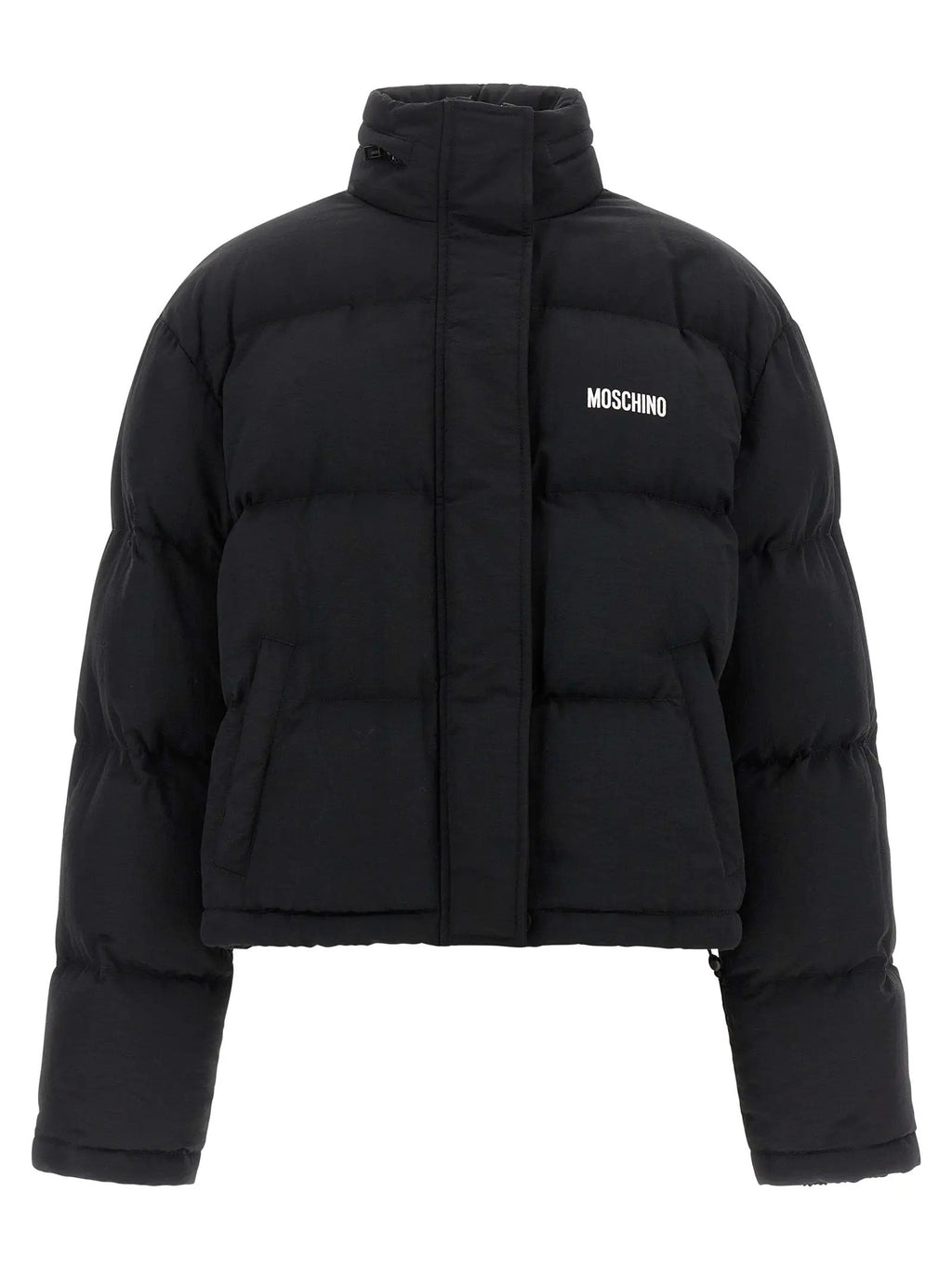 Moschino Black Polyamide Bomber