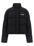 Moschino Black Polyamide Bomber
