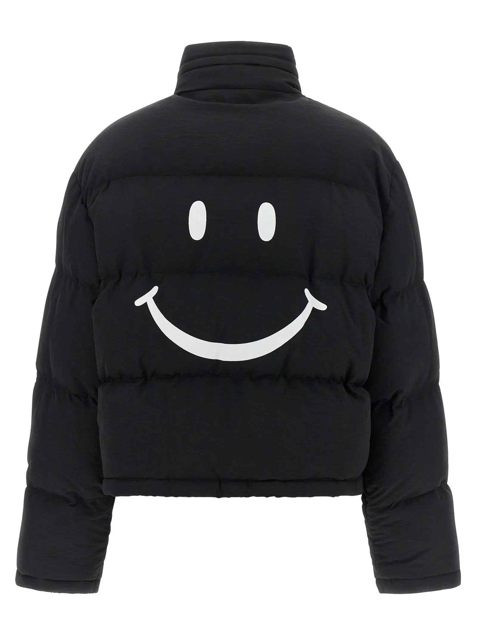 Moschino Black Polyamide Bomber