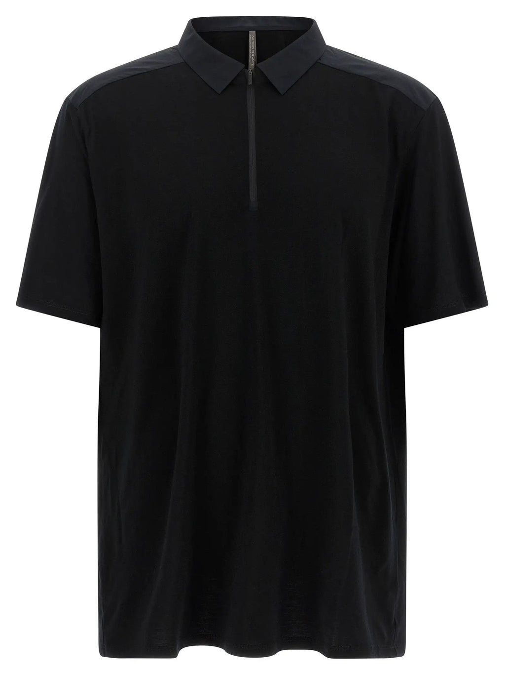 Arc'teryx Veilance Black Wool Polo Shirt