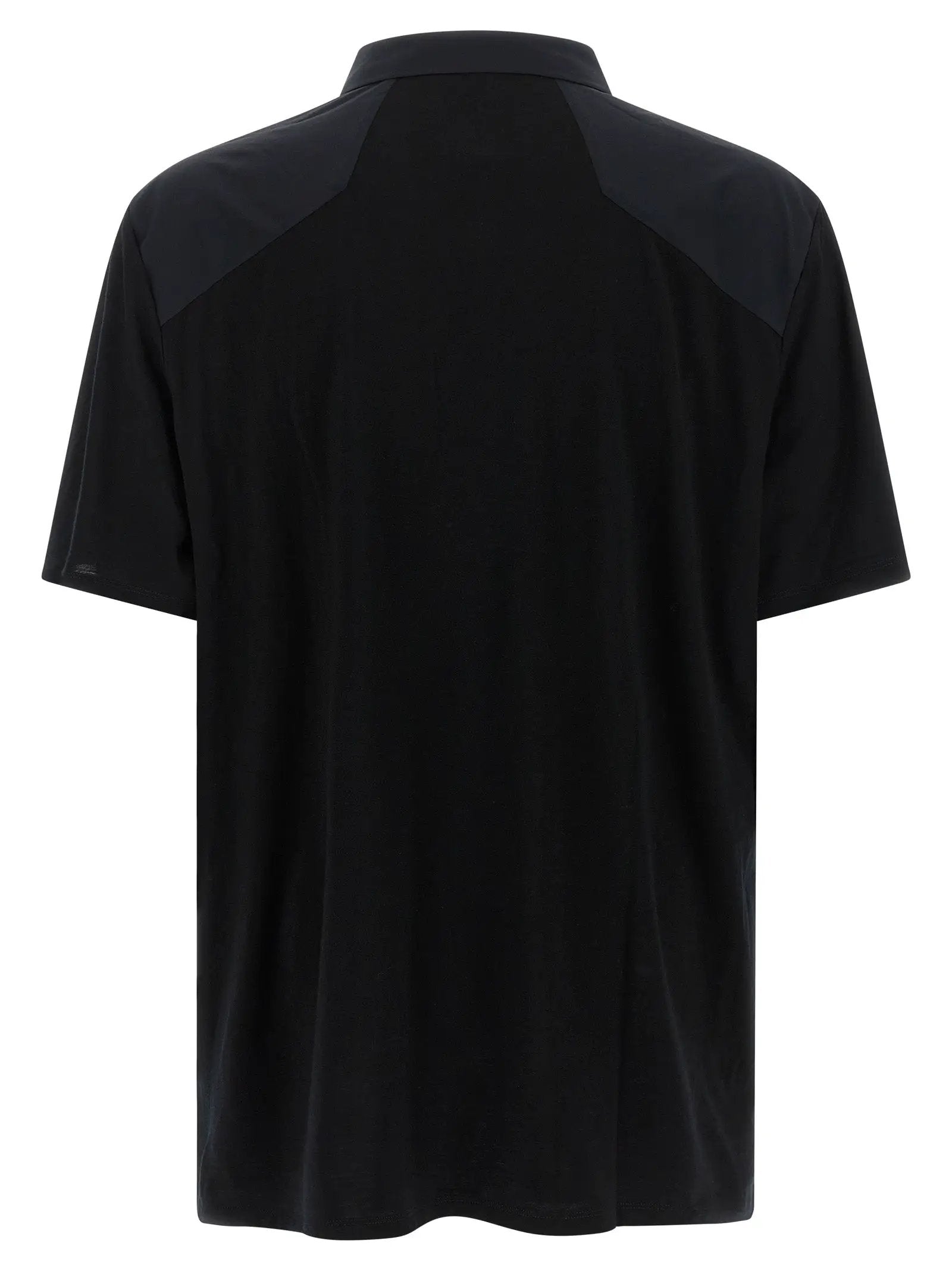 Arc'teryx Veilance Black Wool Polo Shirt